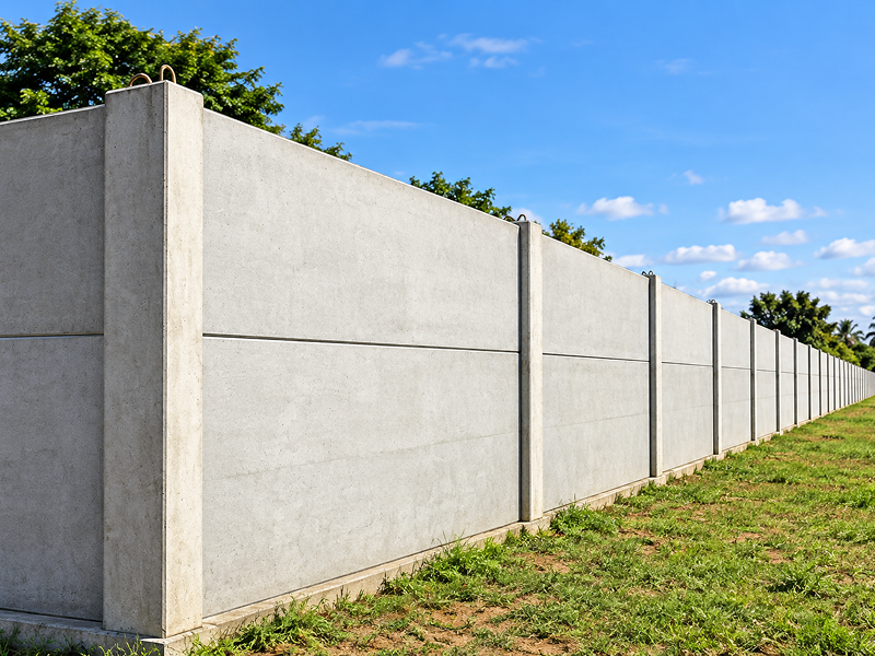Concrete Compound Wall
