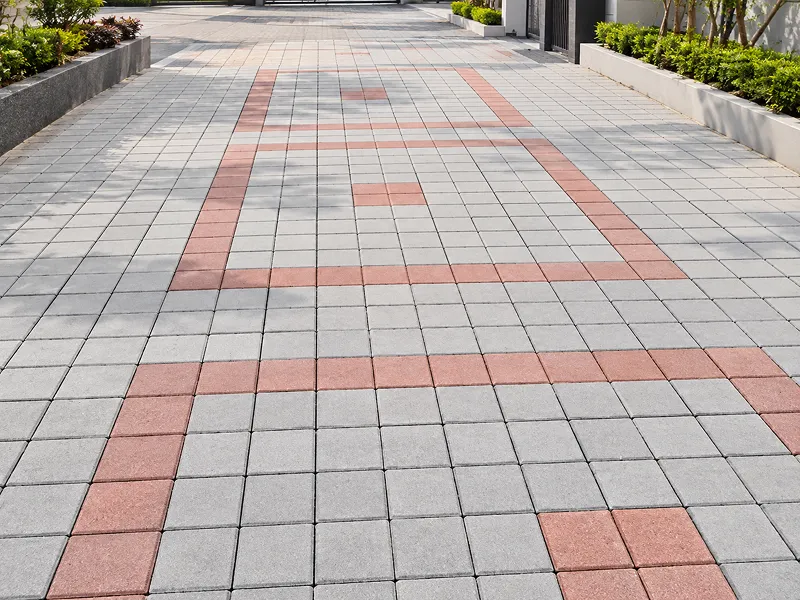 Square Pavers Block