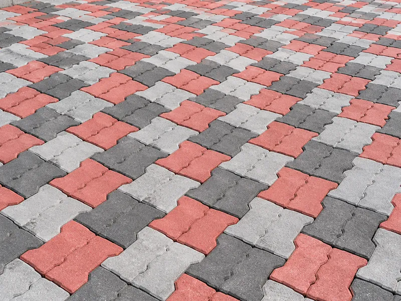 Zig-zag Pavers Block 60 mm