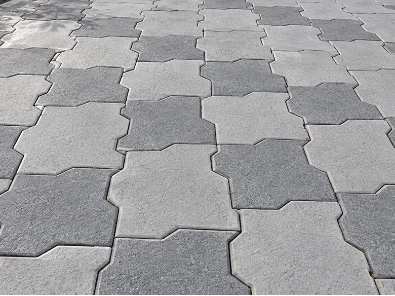 Zig-zag Pavers Block 80 mm